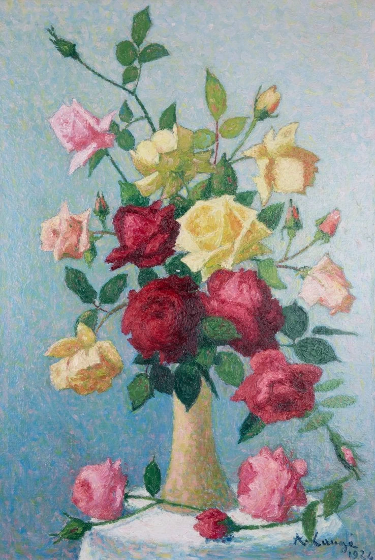 Vaso di rose, 1924